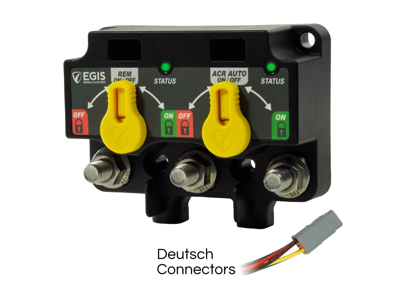 Egis XD Flex 1 Dual Relay/ACR w/Knob - 6-Pin DTM Connector