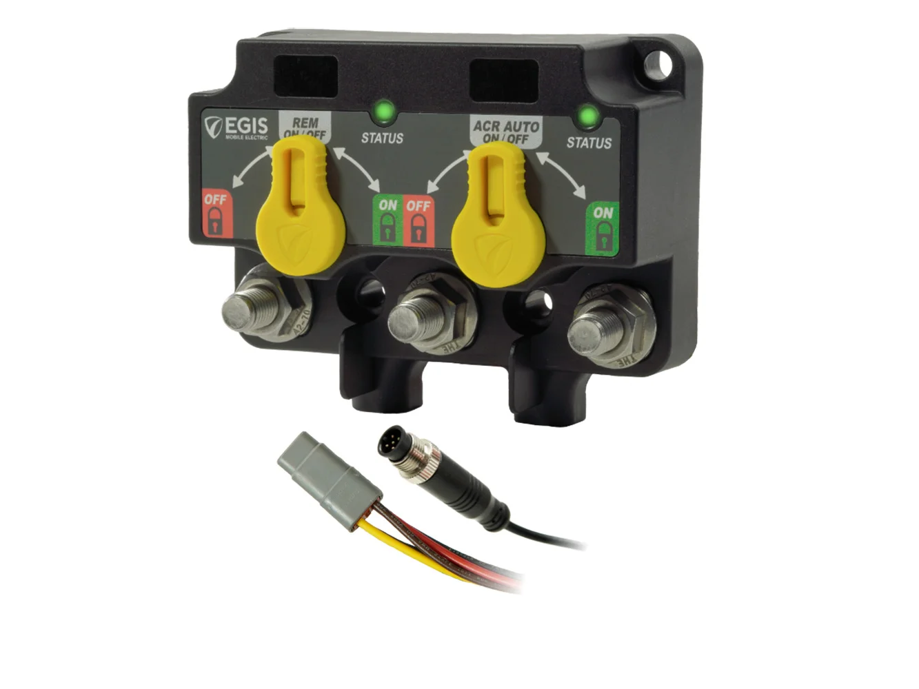 Egis XD NMEA 2000 Dual Relay/VSR w/Knobs 8-Pin DT Connector