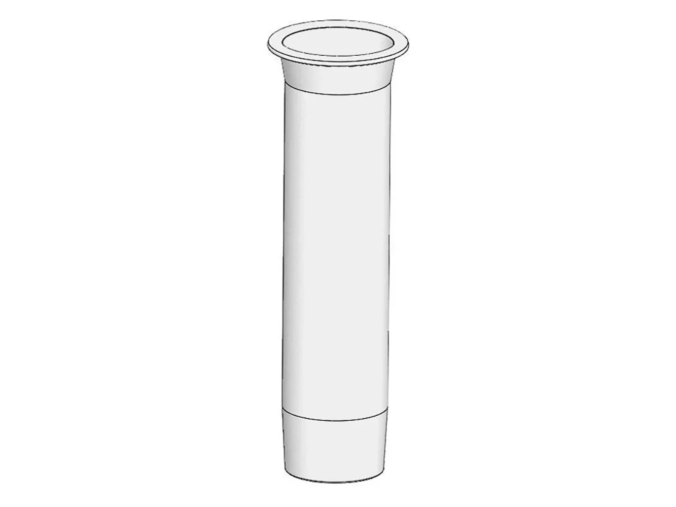 TACO Rod Holder Liner w/Lip Protection f/2300 Series - White