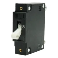 Egis C Series White Toggle Panel Mount Circuit Breaker - Single Pole 100A