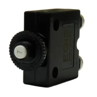 Egis 7A Push Button Panel Mount Circuit Breaker - Screw Terminals