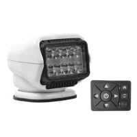 Golight Stryker ST Series LED Hybrid Light - Permanent Mount - Wired Dash Remote - 12V - White