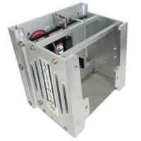 Bob's Machine 10" Setback Action Series Hydraulic Jack Plate - Silver