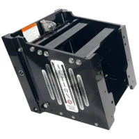 Bob's Machine 16" Setback Action Series Hydraulic Jack Plate - Gloss Black