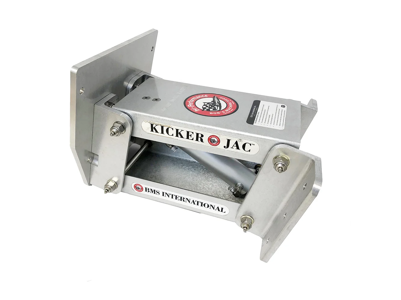 Bob's Machine Kicker Jac - Up to 40HP 4-Stroke Motors - Silver