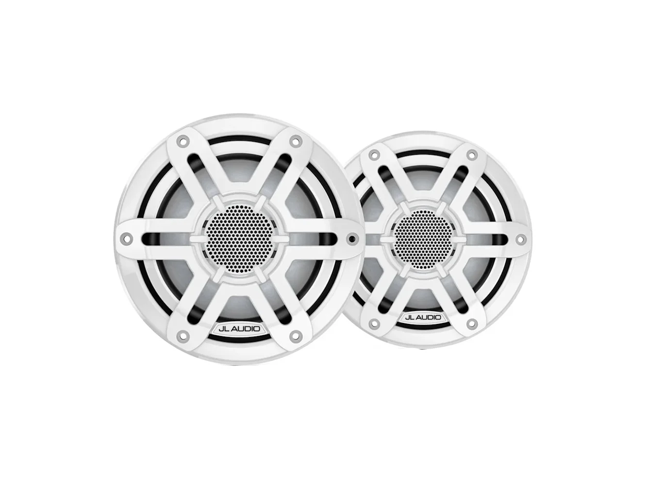 JL Audio M200 Marine Speakers 6.5" w/White Sport Grille