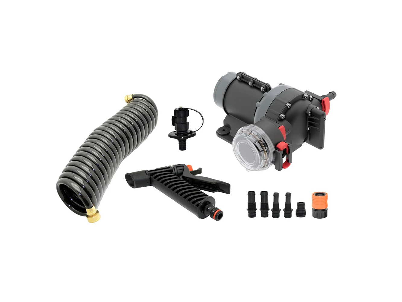 Johnson Pump Aqua Jet II WD - 3.5 GPM - 12V - Full Pump Kit