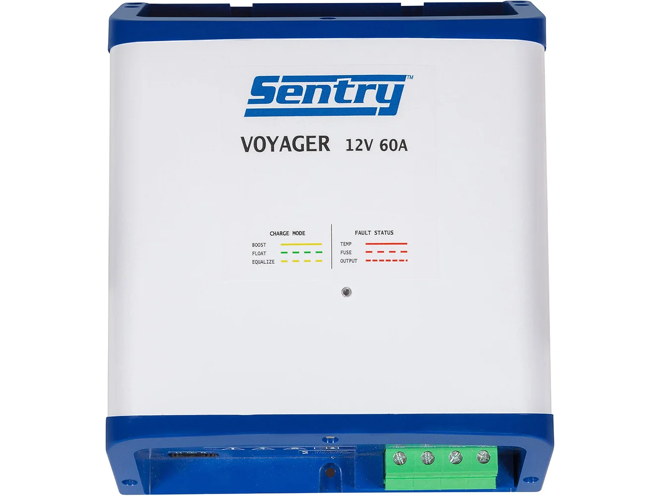 Sentry Voyager Battery Charger 12V - 60A - 115/230V Input - 3 Bank