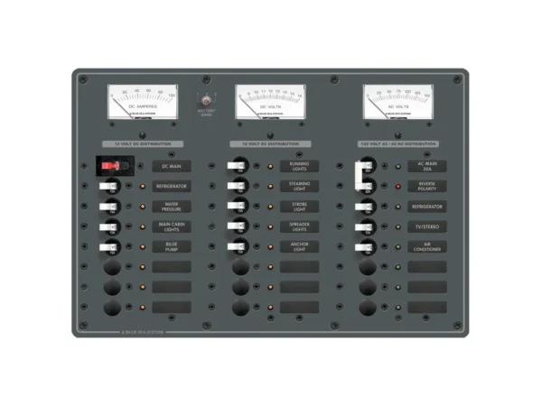 Blue Sea 8184 AC Main + 6 Positions/DC Main +15 Positions - Image 2
