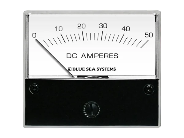 Blue Sea 8022 DC Analog Ammeter - 2-3/4 Face, 0-50 AMP DC - Image 3
