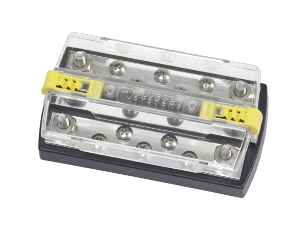Blue Sea 2722 DualBus Plus 1/4" Stud, 5 x 10-32 Screw Terminal - Image 2