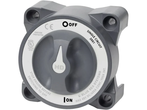 Blue Sea 3001 HD-Series Battery Switch Single Circuit ON/OFF w/AFD - Image 4