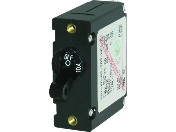 Blue Sea 7204 AC / DC Single Pole Magnetic World Circuit Breaker - 10 Amp - Image 2