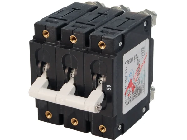 Blue Sea 7287 C-Series Triple Pole Circuit Breaker - 50A - Image 2