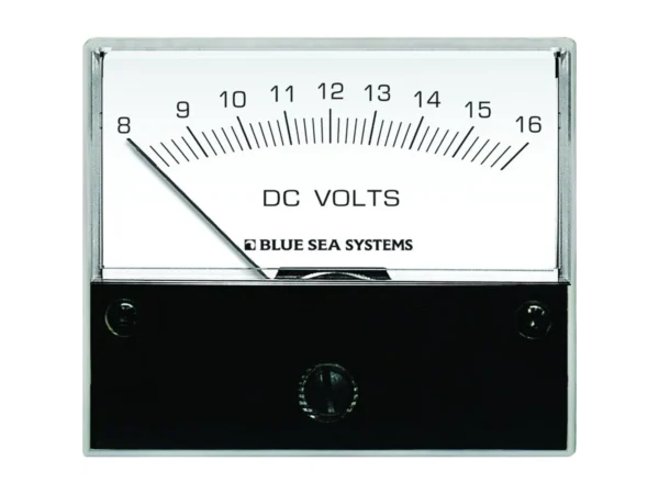 Blue Sea 8003 DC Analog Voltmeter - 2-3/4" Face, 8-16 Volts DC - Image 3