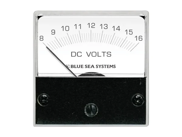 Blue Sea 8028 DC Analog Micro Voltmeter - 2" Face, 8-16 Volts DC - Image 3