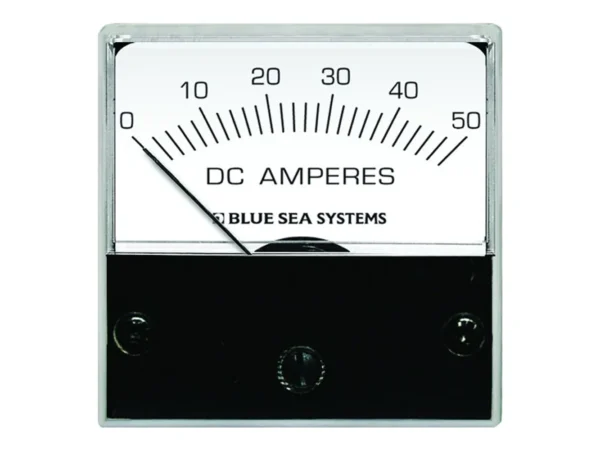 Blue Sea 8041 DC Analog Micro Ammeter - 2" Face, 0-50 Amperes DC - Image 3