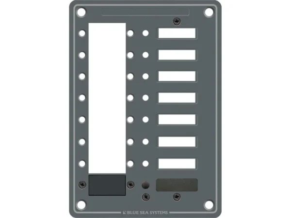 Blue Sea 8087 8 Position DC C-Series Panel - Blank - Image 2