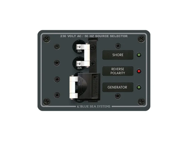 Blue Sea 8161 AC Toggle Source Selector (230V) - 2 Source - Image 2