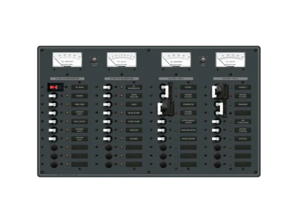 Blue Sea 8186 AC 2 Sources + 12 Positions/DC Main + 19 Positions - Image 2