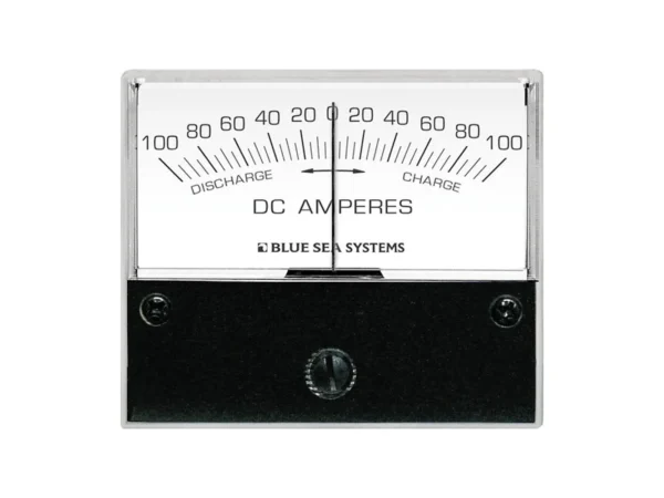 Blue Sea 8253 DC Zero Center Analog Ammeter - 2-3/4" Face, 100-0-100 Amperes DC - Image 3