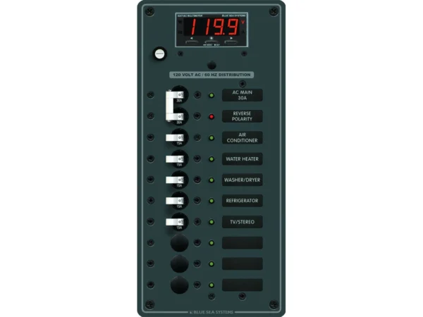 Blue Sea 8406 AC Main + 8 Positions - Image 2