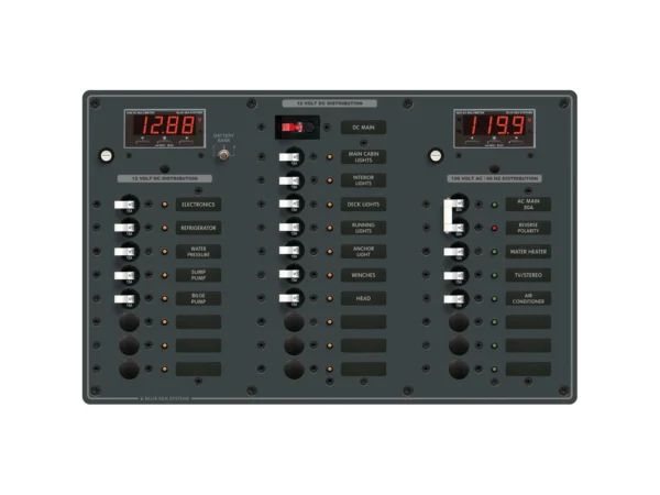 Blue Sea 8408 AC Main + 6 Positions / DC Main + 18 Positions - Image 2
