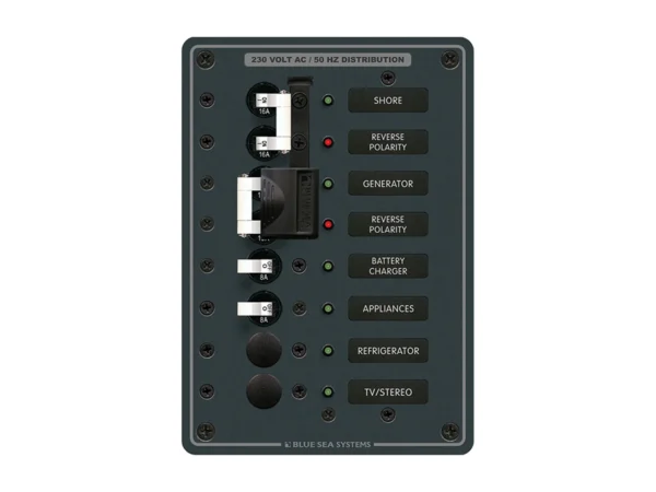 Blue Sea 8567 AC Toggle Source Selector (230V) - 2 Sources + 4 Positions - Image 2