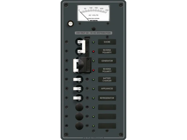 Blue Sea 8589 AC Toggle Source Selector (230V) - 2 Sources + 6 Positions - Image 2