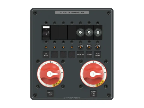 Blue Sea 8689 m-Series Dual Circuit Plus 2 of PN 6011 - Image 2