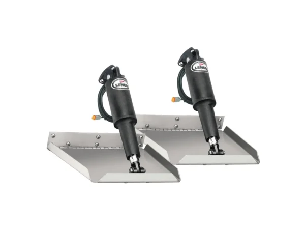 Lenco 9" x 9" Edge Mount Trim Tab Kit without Switch Kit 12V - Image 2