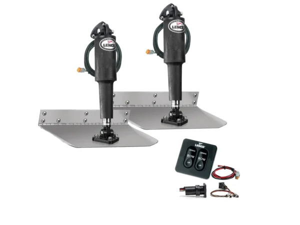 Lenco 9" x 12" Standard Trim Tab Kit w/Standard Integrated Switch Kit 12V - Image 2