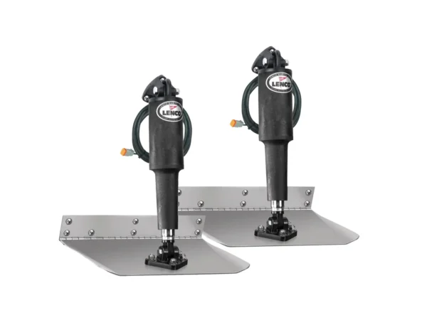 Lenco 9" x 24" Standard Trim Tab Kit without Switch Kit 12V - Image 2