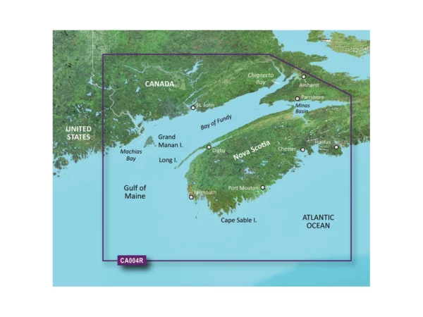 Garmin BlueChart® g3 Vision® HD - VCA004R - Bay of Fundy - microSD™/SD™ - Image 2