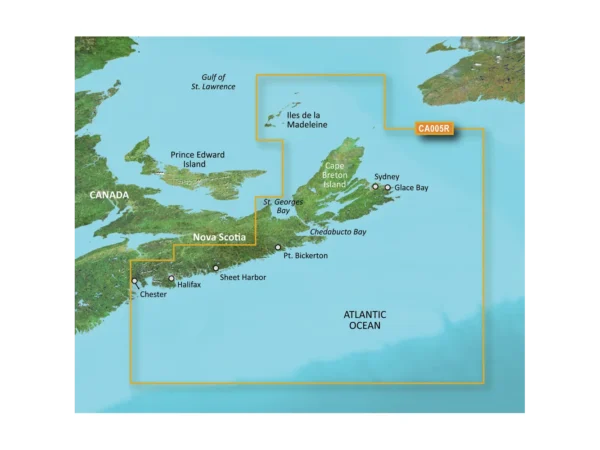 Garmin BlueChart® g3 Vision® HD - VCA005R - Halifax - Cape Breton - microSD™/SD™ - Image 2