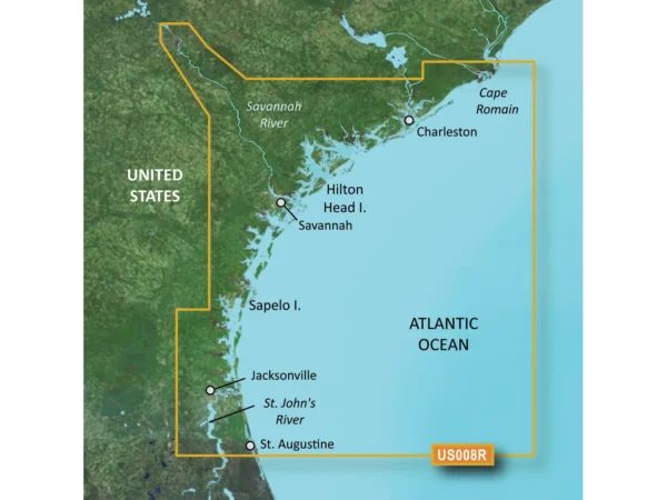 Garmin BlueChart® g3 Vision® HD - VUS008R - Charleston to Jacksonville - microSD™/SD™ - Image 2