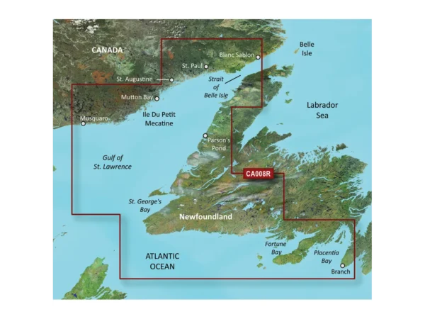 Garmin BlueChart® g3 Vision® HD - VCA008R - Newfoundland West - microSD™/SD™ - Image 2