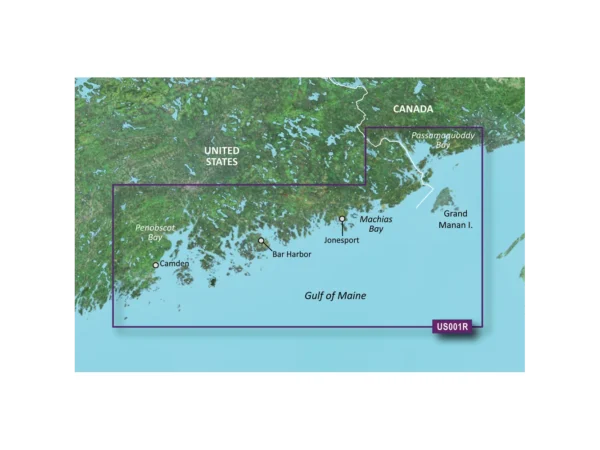 Garmin BlueChart® g3 Vision® HD - VUS001R - North Maine - microSD™/SD™ - Image 2
