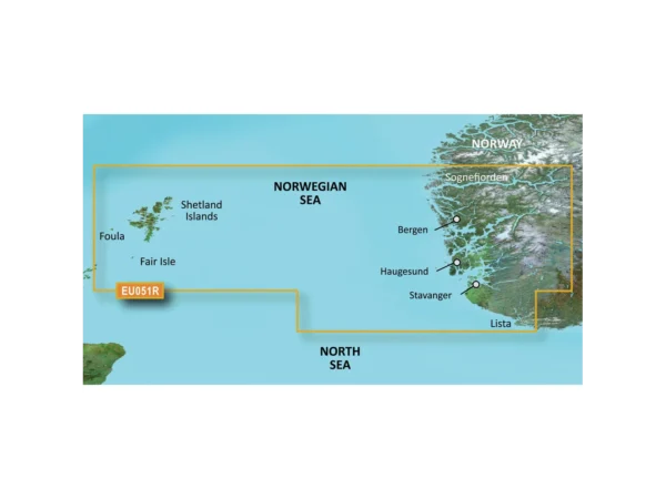 Garmin BlueChart® g3 Vision® HD - VEU051R - Lista - Sognefjorden - microSD™/SD™ - Image 2