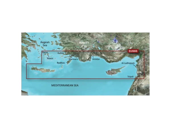 Garmin BlueChart® g3 Vision® HD - VEU506S - Crete To Cyprus - microSD™/SD™ - Image 2