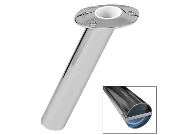 Lee's 30° Stainless Steel Bar Pin Rod Holder - 2" O.D. - Image 2