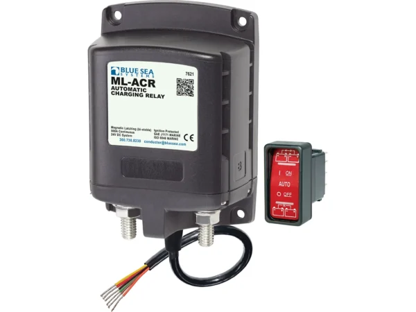 Blue Sea 7621 ML-Series Automatic Charging Relay (Magnetic Latch) 24V DC - Image 2