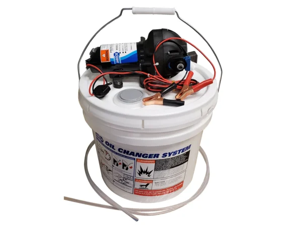 Jabsco DIY Oil Change System w/Pump & 3.5 Gallon Bucket - Image 2