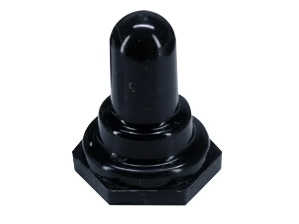 Paneltronics Toggle Switch Boot - 5/8" Hex Nut - Black - Image 2