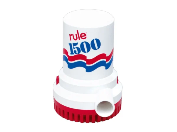 Rule 1500 GPH Non-Automatic Bilge Pump - 24v - Image 2
