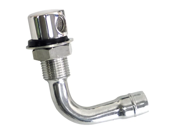 Whitecap Fuel Vent - Round Head, 90 Degree, 5/8" Hose - Image 2