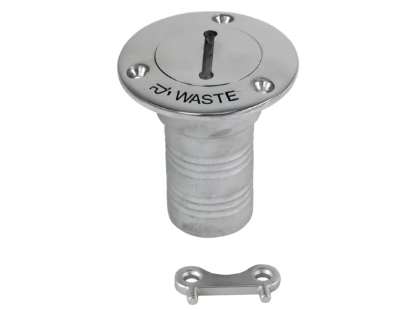Whitecap Hose Deck Fill - 1-1/2" Hose Waste - Image 2