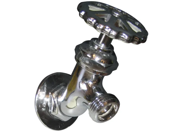 Whitecap CP Brass LG Sillcock 2-3/16" Base 4" Depth - Image 2