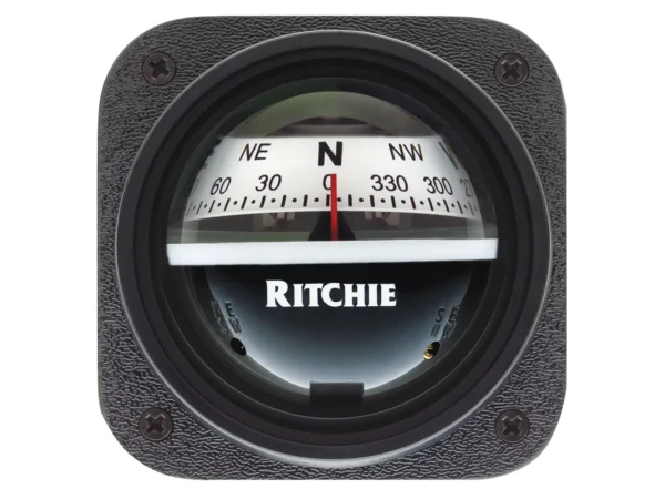 Ritchie V-527 Kayak Compass - Bulkhead Mount - White Dial - Image 3