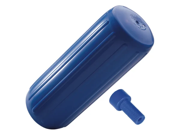 Polyform HTM-4 Fender 13.5" x 34.8" - Blue w/Adapter - Image 2
